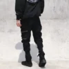 Cargo Pants Hip Hop Joggers Men Loose Harem Pants Multi pocket Ribbon Men s Pants Trousers 4 - Harajuku Shop