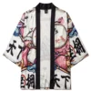 Chinese Style Anime Kimono Pants Set Cardigan Cosplay Shirt Blouse for Women Yukata Summer Beach Haori 1 - Harajuku Shop