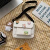 Cute Canvas Small Bag Female 2023 New Japanese Harajuku Diagonal Bag Wild Student Girl Shoulder Bag 5 - Harajuku Shop