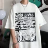 Oversized T Shirt Men Clothing Loose Casual T shirt Pure Cotton Breathable Anime Y2k Tops Streetwear 1 - Harajuku Shop