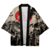 Traditional Samurai Kimono Men Japanese Anime Dragon Print Cosplay Haori Female Women Cardigan Yukata Shirt Summer 2 - Harajuku Shop