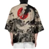 Traditional Samurai Kimono Men Japanese Anime Dragon Print Cosplay Haori Female Women Cardigan Yukata Shirt Summer 5 - Harajuku Shop