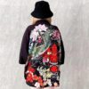 black kimono jacket womens demon one size 529 - Harajuku Shop