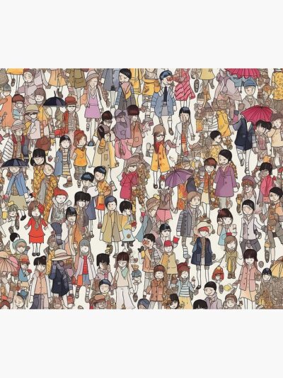 Harajuku People Tapestry Official Harajuku Merch