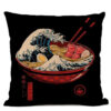 japanese cushion cover the great ramen 139 - Harajuku Shop