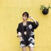 japanese printed kimono jacket for women one size 993 - Harajuku Shop