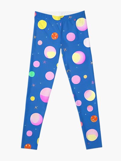 Weird Harajuku Kawaii Dots Party Pattern Leggings Official Harajuku Merch