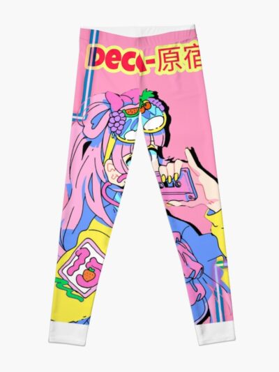 Harajuku Decora Anime Girl Leggings Official Harajuku Merch