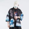 raging waves kimono cardigan 13912845058118 - Harajuku Shop