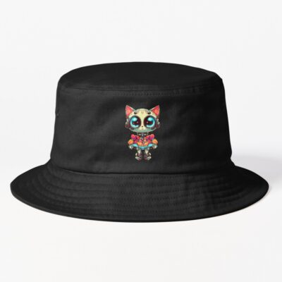 Robo-Harajuku Cat! Bucket Hat Official Harajuku Merch