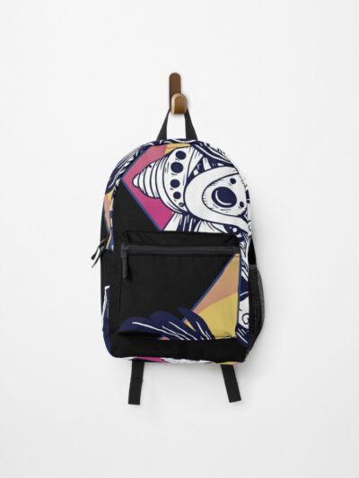 Japanese Mask Harajuku Dark Demon Aesthetic Backpack Official Harajuku Merch