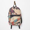 Boy, Harajuku, Vintage, Retro, Slogan, 8K Resolution,Colorful Flowers On The Background Backpack Official Harajuku Merch