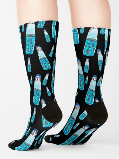 Ramune Soda Japanese Drink Socks Official Harajuku Merch