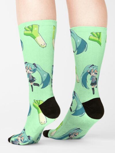 Miku Leek Socks Official Harajuku Merch