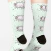 Kawaii Cute Axolotl Anime Japanese Animal Manga Logo Art Socks Official Harajuku Merch