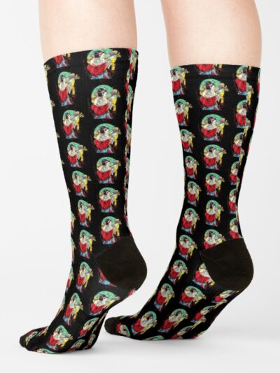 Harajuku Streetwear Japanese Geisha Socks Official Harajuku Merch