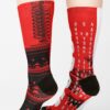 Pagoda Harajuku Red Socks Official Harajuku Merch