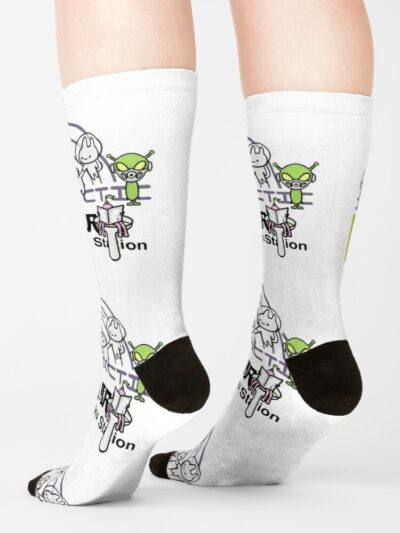 Harajuku Subway Station - Kawaii Intergalactic Portal, Tokyo Socks Official Harajuku Merch