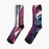 Tokyo Shibuya Street Scene Socks Official Harajuku Merch