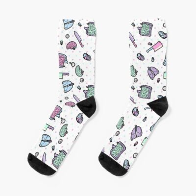 Sweet Yandere (White) Socks Official Harajuku Merch