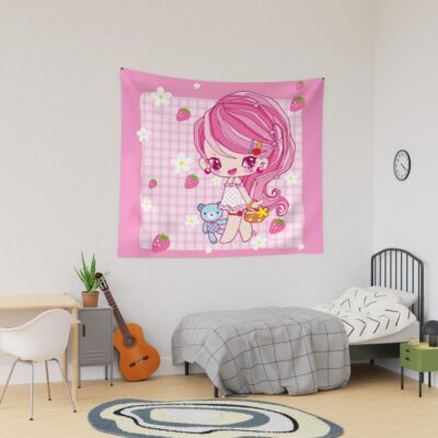 Pink Harajuku Tapestry Official Harajuku Merch