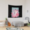 Sakura Harajuku Cat Pastel Pink Kawaii Anime Japanese Neko Tapestry Official Harajuku Merch