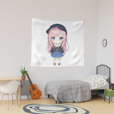 Cute Chibi Harajuku Anime Cartoon Girl Tapestry Official Harajuku Merch