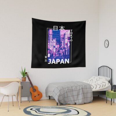 Japanese Tokyo Streetwear 90’S Aesthetic Harajuku Graphic Tapestry Official Harajuku Merch