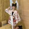 womens short kimono maiko 819 - Harajuku Shop