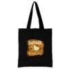 2024 Female Bags Shopper Bag College Student Canvas Tote Bag Wild Pattern Series Harajuku Style Black 15 - Harajuku Shop