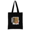 2024 Female Bags Shopper Bag College Student Canvas Tote Bag Wild Pattern Series Harajuku Style Black 9 - Harajuku Shop