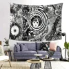 Home Decoration Wall Hanging Aesthetic Japanese Manga Horror Harajuku Tapestries Kawaii Room Decor Mural Witchcraft Supplies - Harajuku Shop