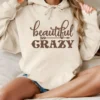 kf Sec3a300ba0f843208e8f9f04a4c78496o Beautiful Crazy Letter Printing Female Sweatshirt Harajuku All Match Hoody New Fashion S Xxl Hoodies Vintage - Harajuku Shop