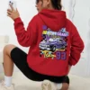 kf Sf57cfcddf0d24fa5b0fe4ab59caa21e9B Hip Hop Street Casual Print Sweatshirt Women Harajuku Loose Hooded Fashion Soft Pocket Hoodies Autumn Warm - Harajuku Shop