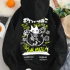 kf Sfed804b767d3477cbd3eba8aedb53d35X Cute Cat Cartoon Printed Sweatshirt Women Harajuku Casual Loose Hooded Fashion Soft Pocket Hoodies Autumn Warm - Harajuku Shop