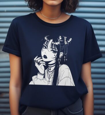 90s Anime Girl Japanese Harajuku T-Shirt